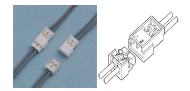 ACH CONNECTOR (W TO W)压接型,带锁口装置