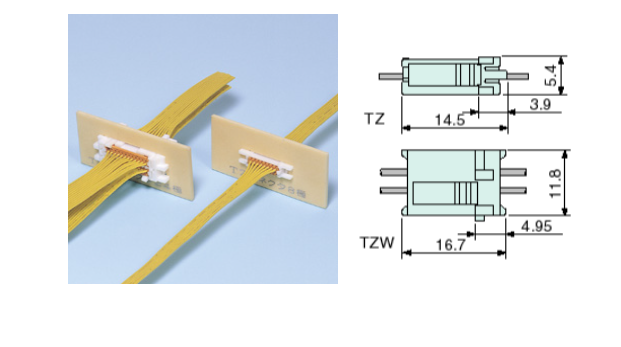 TZ/TZW CONNECTOR带面板锁扣装置